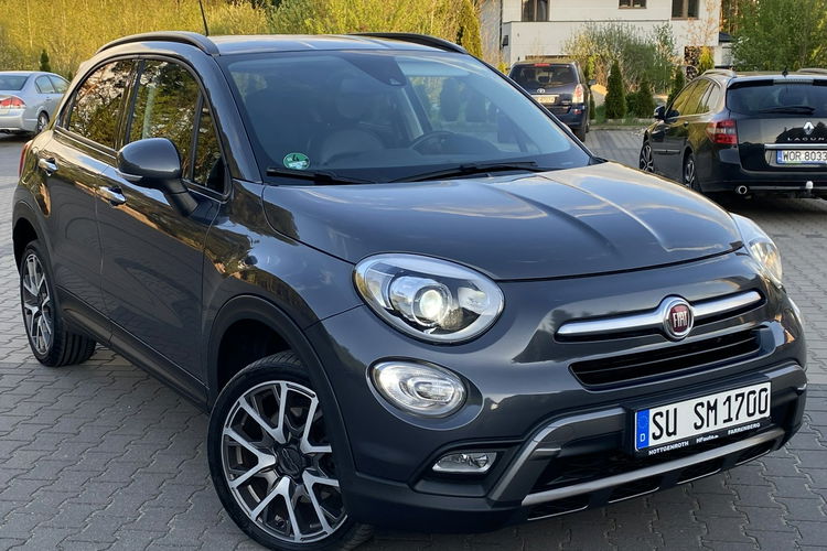 Fiat 500x Automat+Podgrz kierownica+skóry+Elekt regulacja foteli+Aktywny temp zdjęcie 14