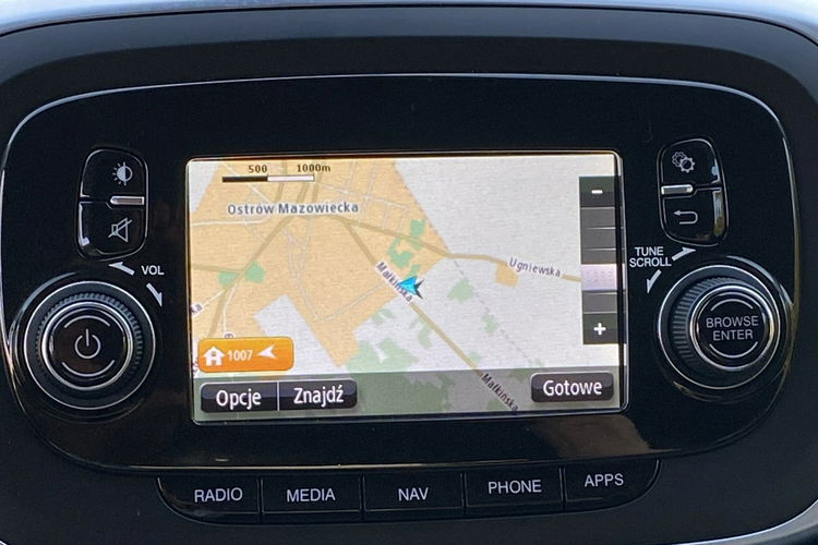 Fiat 500x Automat+Podgrz kierownica+skóry+Elekt regulacja foteli+Aktywny temp zdjęcie 29