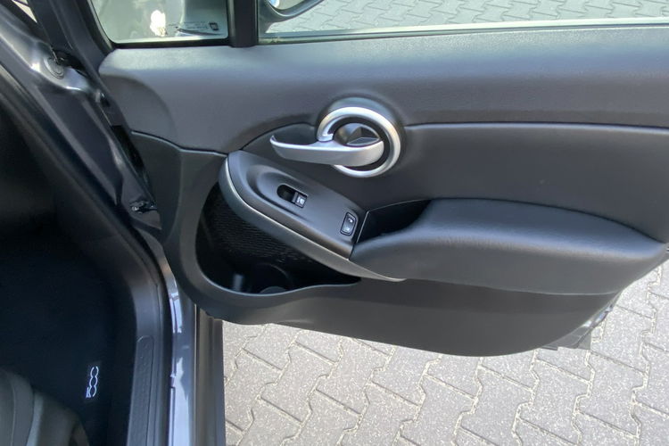 Fiat 500x Automat+Podgrz kierownica+skóry+Elekt regulacja foteli+Aktywny temp zdjęcie 36