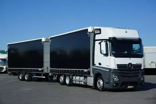 Mercedes ACTROS / 2542 / ACC / E 6 / MP 5 / ZESTAW PRZESTRZENNY / GIGA SPACE