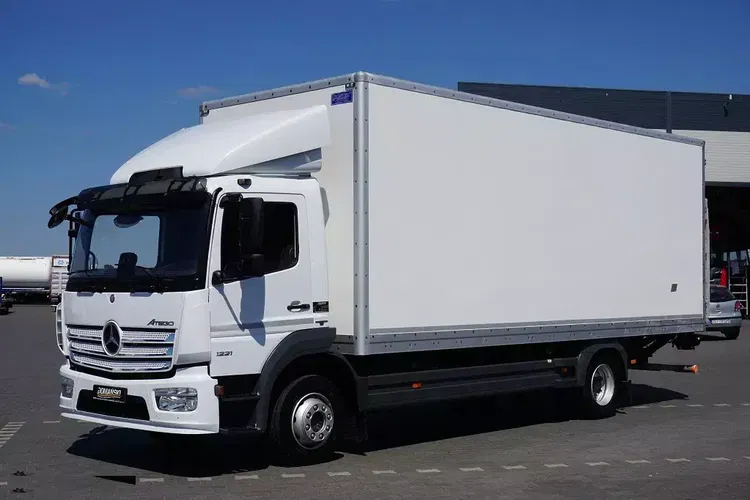 Mercedes ATEGO / 1221 / ACC / EURO 6 / KONTENER + WINDA / 17 PALET zdjęcie 1