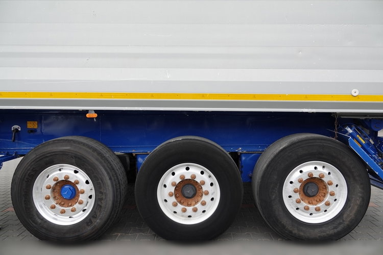 BENALU   WYWROTKA / 26 m3 / ALUMINIOWA / OŚ PODNOSZONA / WAGA: 5 000 KG / ALUFELGI / SPROWADZONA zdjęcie 18