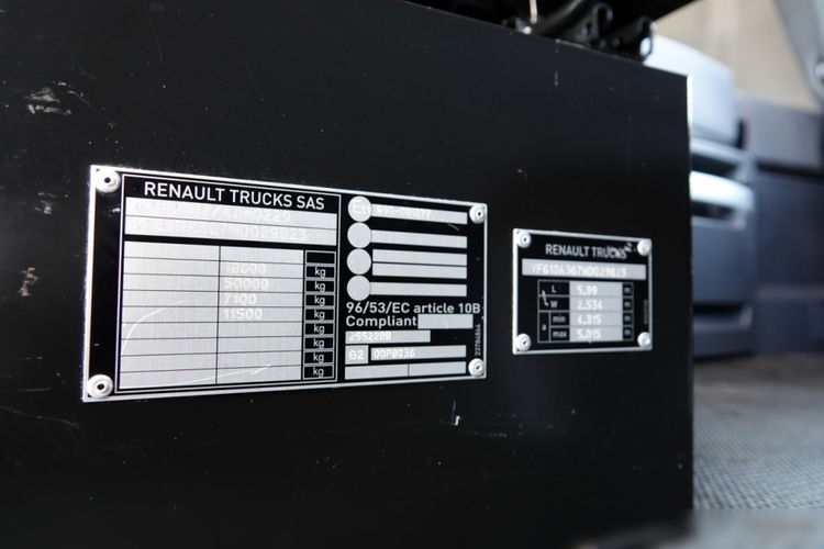 Renault / T 520 /  13 L / MEGA / LOW DECK /  RETARDER / KLIMA POSTOJOWA / PO KONTRAKCIE SERWISOWYM zdjęcie 41