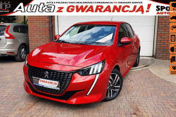 Peugeot 208 2020 rej, ALLURE + dodatki witrual cocpit, kamera 360, navi, I WŁ, PL