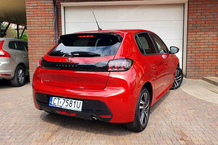 Peugeot 208 2020 rej, ALLURE + dodatki witrual cocpit, kamera 360, navi, I WŁ, PL zdjęcie 10