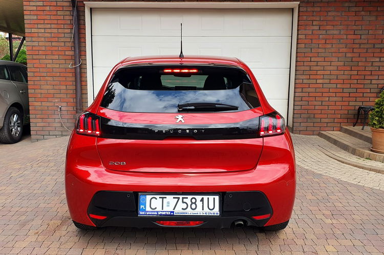 Peugeot 208 2020 rej, ALLURE + dodatki witrual cocpit, kamera 360, navi, I WŁ, PL zdjęcie 11