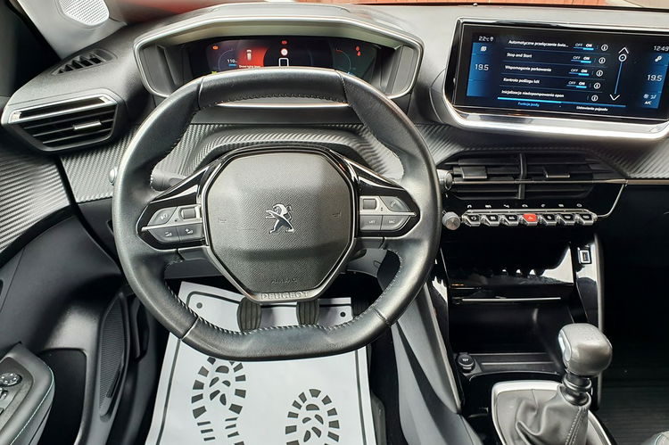 Peugeot 208 2020 rej, ALLURE + dodatki witrual cocpit, kamera 360, navi, I WŁ, PL zdjęcie 19