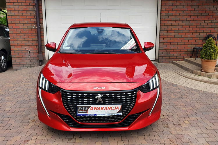 Peugeot 208 2020 rej, ALLURE + dodatki witrual cocpit, kamera 360, navi, I WŁ, PL zdjęcie 2