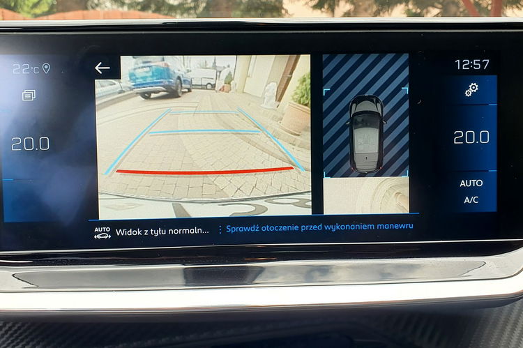 Peugeot 208 2020 rej, ALLURE + dodatki witrual cocpit, kamera 360, navi, I WŁ, PL zdjęcie 24