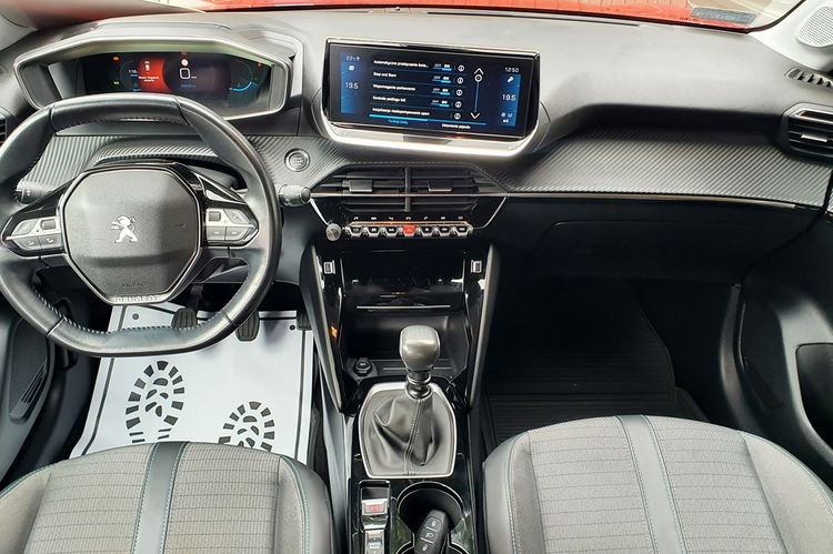 Peugeot 208 2020 rej, ALLURE + dodatki witrual cocpit, kamera 360, navi, I WŁ, PL zdjęcie 30
