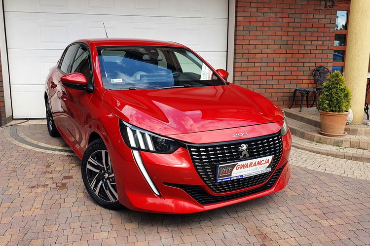 Peugeot 208 2020 rej, ALLURE + dodatki witrual cocpit, kamera 360, navi, I WŁ, PL zdjęcie 39