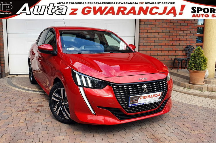 Peugeot 208 2020 rej, ALLURE + dodatki witrual cocpit, kamera 360, navi, I WŁ, PL zdjęcie 4
