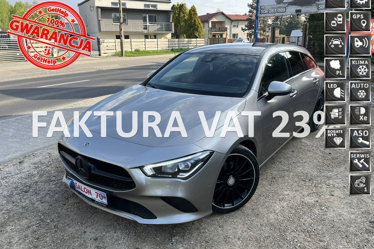 Mercedes CLA 180 1wł 100% Bez wypadek Panorama dac LED FV23% Kamera Stan Idealny zdjęcie 1