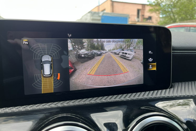 Mercedes CLA 180 1wł 100% Bez wypadek Panorama dac LED FV23% Kamera Stan Idealny zdjęcie 32