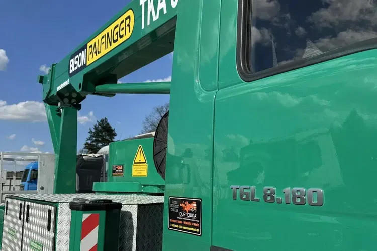 MAN TGL 8.180 Zwyżka Bison Palfinger TKA 30KS zdjęcie 3