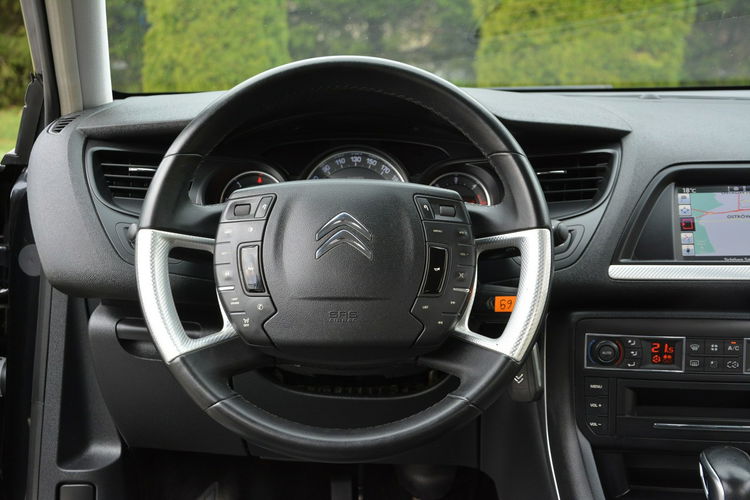 Citroen C5 Exclusive Skóry Bi-Xenon Ledy Navi Kamera Masaże Hydro z Niemiec zdjęcie 25