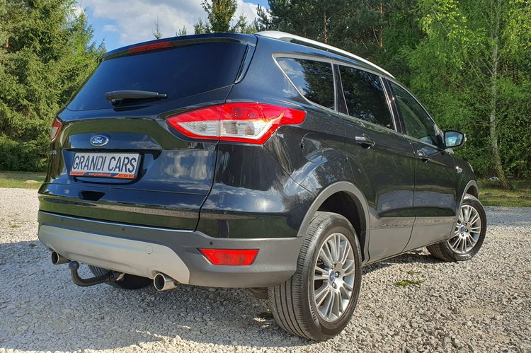 Ford Kuga 2.0 TDCi 140KM # 4x4 # Titanium # Bogate Wyposażenie # Super Stan zdjęcie 2