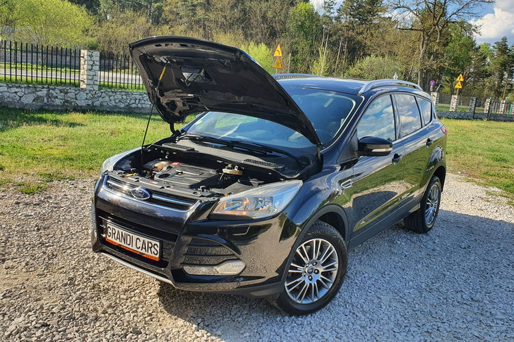 Ford Kuga 2.0 TDCi 140KM # 4x4 # Titanium # Bogate Wyposażenie # Super Stan zdjęcie 30