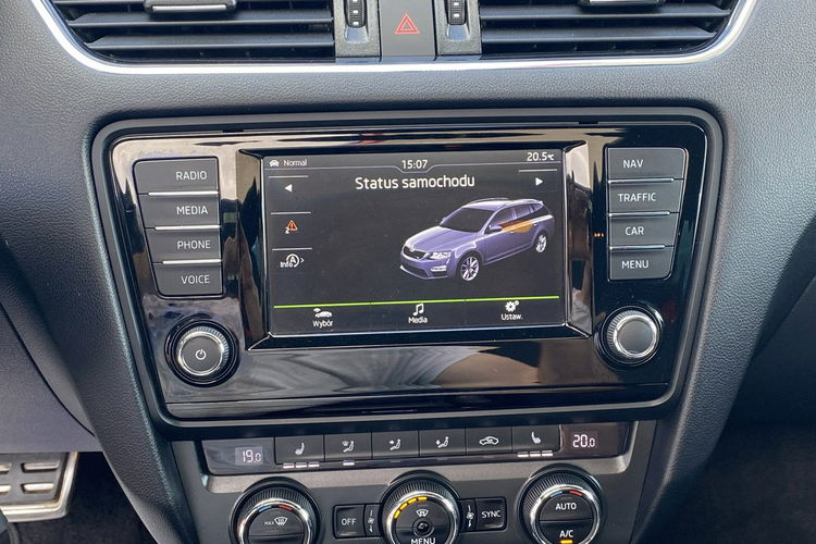 Skoda Octavia 2.0 184 KM VRS +automat+Led+BI KSENON+PANORAMA+Elekt. Klapa+Pod.Szyba zdjęcie 26
