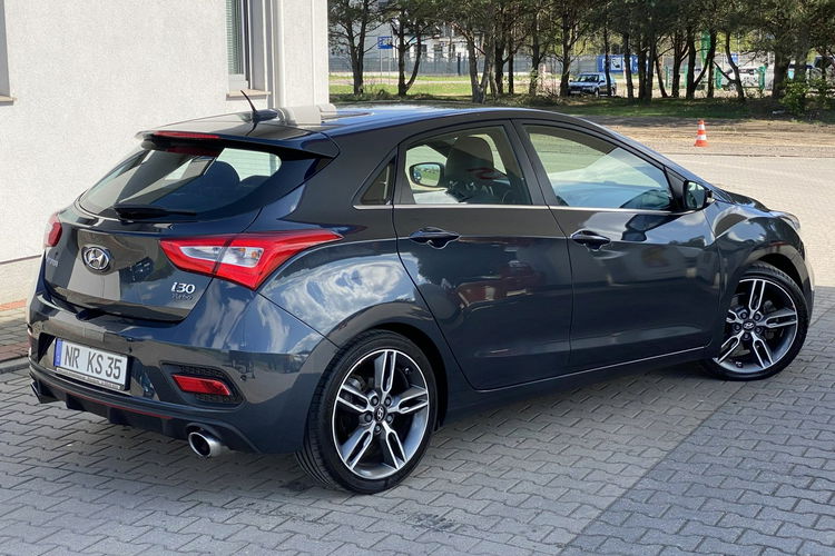 Hyundai i30 Ledy+6 biegów+podgrz. kierownica+podgrz. fotele+NAVI+Komera cofania zdjęcie 11