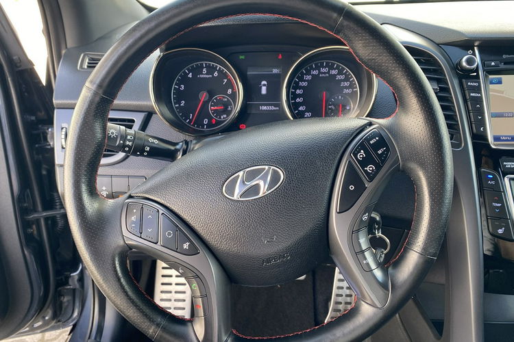 Hyundai i30 Ledy+6 biegów+podgrz. kierownica+podgrz. fotele+NAVI+Komera cofania zdjęcie 25