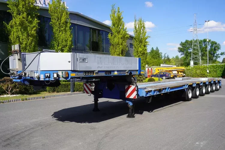 GOLDHOFER STZ-L6-62/80 / 6 osi / 61 t ładowności / Odstępstwa zdjęcie 1