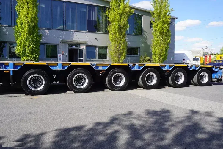 GOLDHOFER STZ-L6-62/80 / 6 osi / 61 t ładowności / Odstępstwa zdjęcie 10