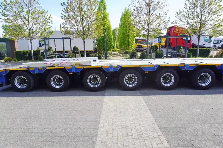 GOLDHOFER STZ-L6-62/80 / 6 osi / 61 t ładowności / Odstępstwa zdjęcie 16