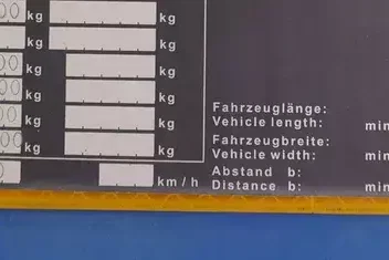 GOLDHOFER STZ-L6-62/80 / 6 osi / 61 t ładowności / Odstępstwa zdjęcie 2