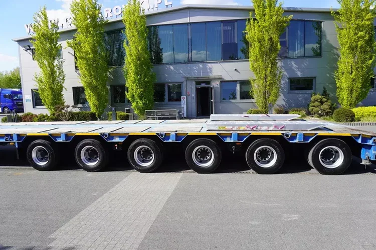 GOLDHOFER STZ-L6-62/80 / 6 osi / 61 t ładowności / Odstępstwa zdjęcie 20