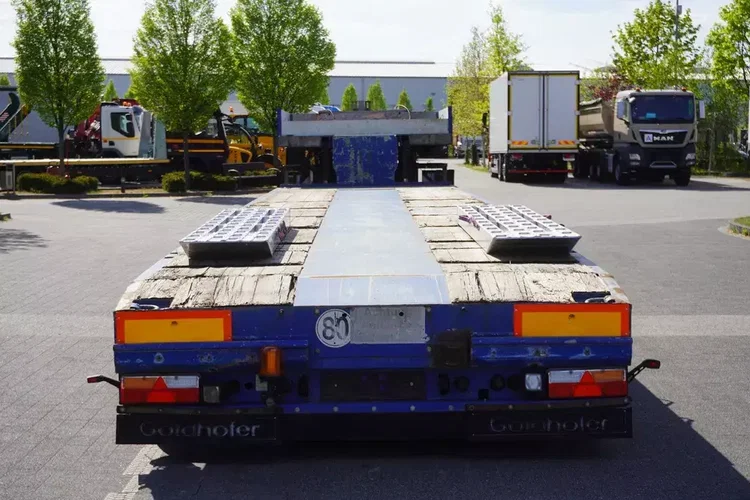 GOLDHOFER STZ-L6-62/80 / 6 osi / 61 t ładowności / Odstępstwa zdjęcie 5