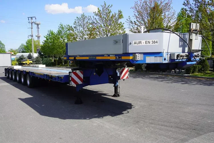 GOLDHOFER STZ-L6-62/80 / 6 osi / 61 t ładowności / Odstępstwa zdjęcie 8