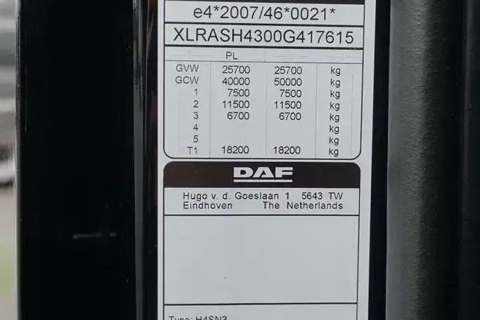 DAF XF / 480 / ACC / EURO 6 / ZESTAW PRZEJAZDOWY 120 M3 zdjęcie 11