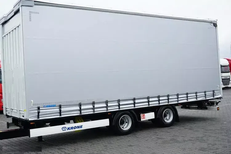 Krone TANDEM / FIRANKA / 19 PALET / DŁ. 7.75 M zdjęcie 15