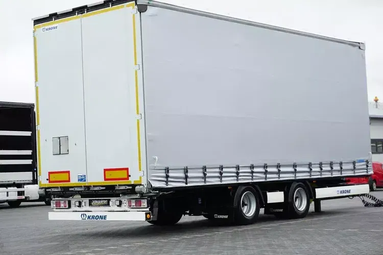 Krone TANDEM / FIRANKA / 19 PALET / DŁ. 7.75 M zdjęcie 17