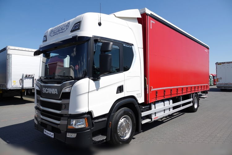 Scania P 280 / 4X2 / SOLÓWKA 18 T DMC / FIRANKA 7.7 M / WECON / WINDA DHOLLANDIA / OPONY 100% / PO KONTRAKCIE SERWISOWYM zdjęcie 2