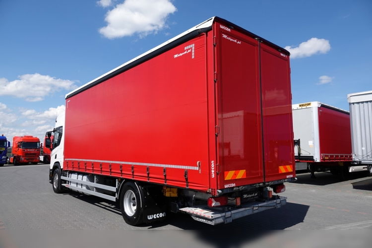 Scania P 280 / 4X2 / SOLÓWKA 18 T DMC / FIRANKA 7.7 M / WECON / WINDA DHOLLANDIA / OPONY 100% / PO KONTRAKCIE SERWISOWYM zdjęcie 3