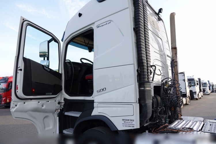 Volvo FH 500 / PUSHER / 3 OSIE / RETARDER / OŚ PODNOSZONA / SKRĘTNA / SPROWADZONY  zdjęcie 25