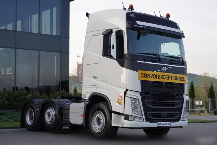 Volvo FH 500 / PUSHER / 3 OSIE / RETARDER / OŚ PODNOSZONA / SKRĘTNA / SPROWADZONY  zdjęcie 2