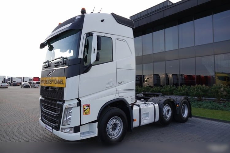 Volvo FH 500 / PUSHER / 3 OSIE / RETARDER / OŚ PODNOSZONA / SKRĘTNA / SPROWADZONY  zdjęcie 5
