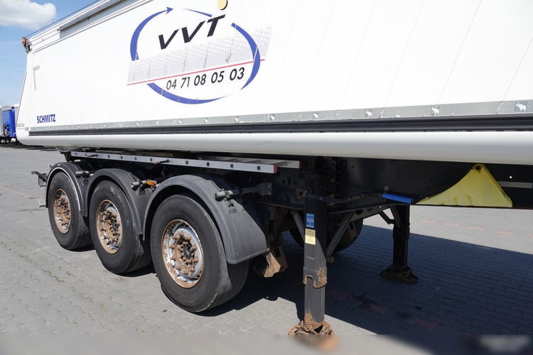 Schmitz -CARGOBULL / WYWROTKA 21 M3 / MULDA ALUMINIOWA  OŚ PODNOSZONA / SPROWADZONA  zdjęcie 9
