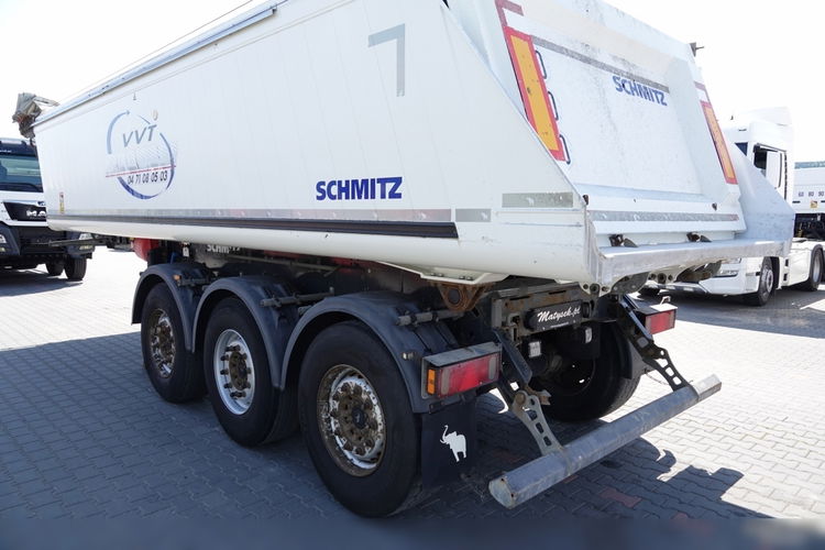Schmitz -CARGOBULL / WYWROTKA 21 M3 / MULDA ALUMINIOWA  OŚ PODNOSZONA / SPROWADZONA  zdjęcie 11