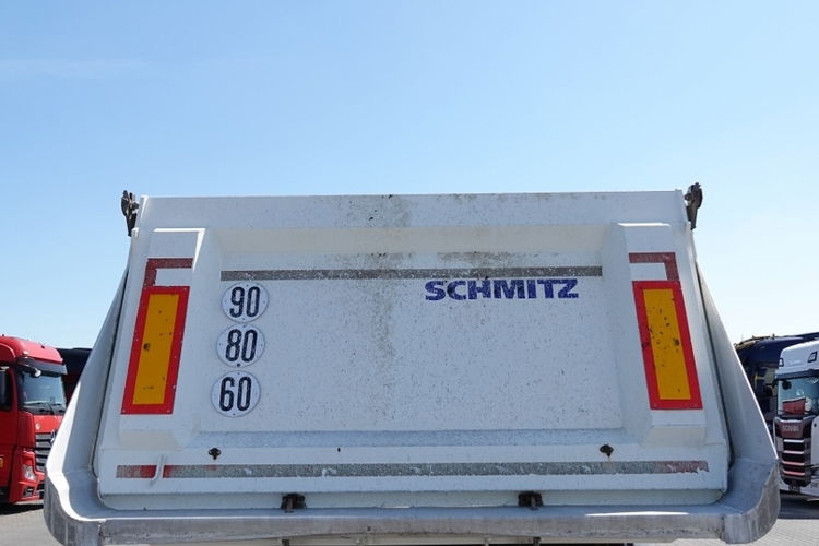 Schmitz -CARGOBULL / WYWROTKA 21 M3 / MULDA ALUMINIOWA  OŚ PODNOSZONA / SPROWADZONA  zdjęcie 12