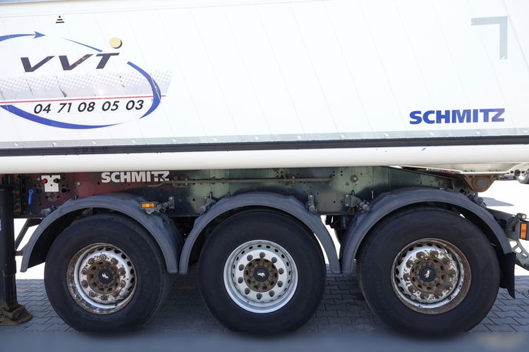 Schmitz -CARGOBULL / WYWROTKA 21 M3 / MULDA ALUMINIOWA  OŚ PODNOSZONA / SPROWADZONA  zdjęcie 17