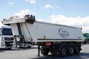 Schmitz -CARGOBULL / WYWROTKA 21 M3 / MULDA ALUMINIOWA  OŚ PODNOSZONA / SPROWADZONA  zdjęcie 2