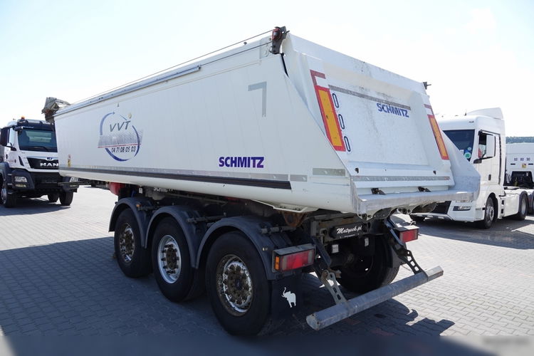 Schmitz -CARGOBULL / WYWROTKA 21 M3 / MULDA ALUMINIOWA  OŚ PODNOSZONA / SPROWADZONA  zdjęcie 4