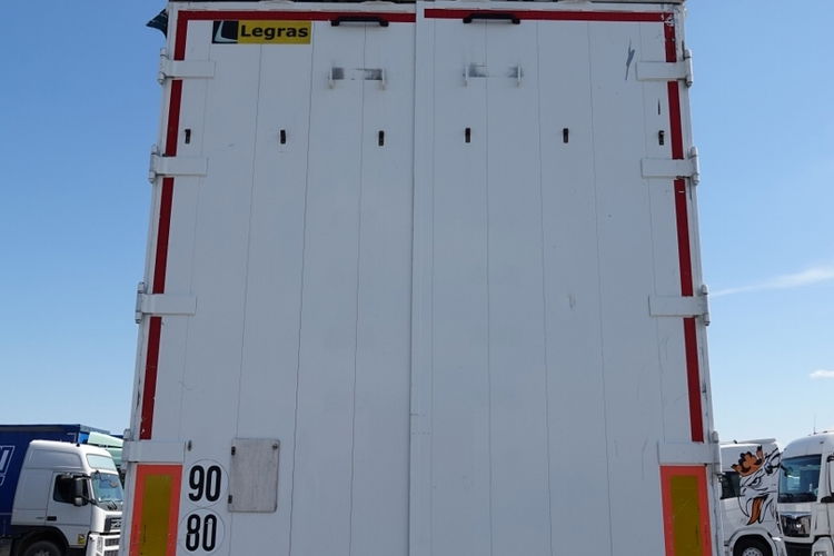 Legras / RUCHOMA PODŁOGA / WALKING FLOOR / 98 m3 / OPONY 100 % / PODŁOGA - 10 MM  / SPROWADZONA zdjęcie 12