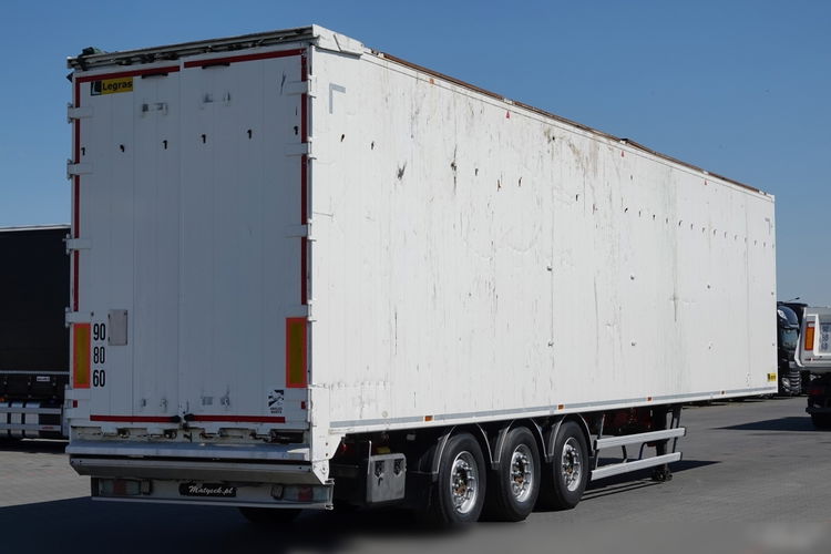 Legras / RUCHOMA PODŁOGA / WALKING FLOOR / 98 m3 / OPONY 100 % / PODŁOGA - 10 MM  / SPROWADZONA zdjęcie 7