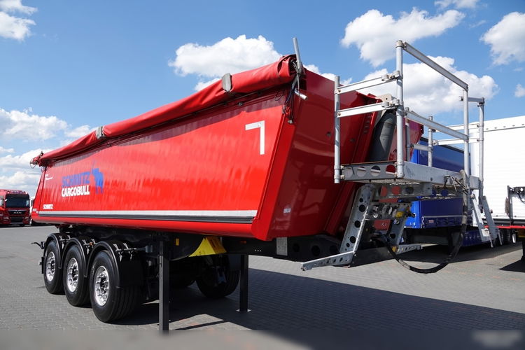 Schmitz / WYWROTKA / 24 m3 / 2021 ROK / OPONY 100% / WAGA: 5100 KG / OŚ PODNOSZONA zdjęcie 9