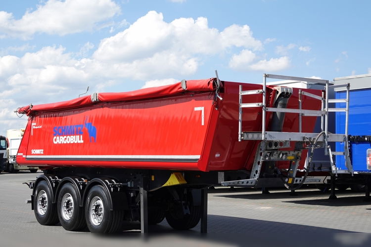 Schmitz / WYWROTKA / 24 m3 / 2021 ROK / OPONY 100% / WAGA: 5100 KG / OŚ PODNOSZONA zdjęcie 1
